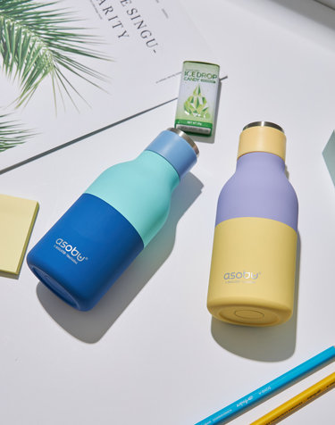 캐나다 아소부 스텐 보온보냉 텀블러 어반 파스텔 460ml