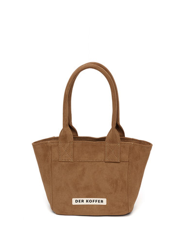 SHOPPER SUEDE [BROWN]_MINI
