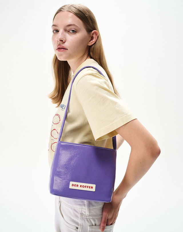 델코퍼 CANDY ENAMEL [VIOLET] 착용컷