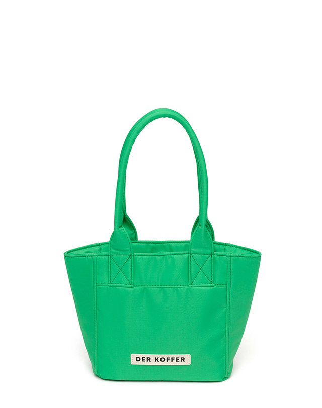 델코퍼 SHOPPER NYLON [GREEN]_MINI 착용컷