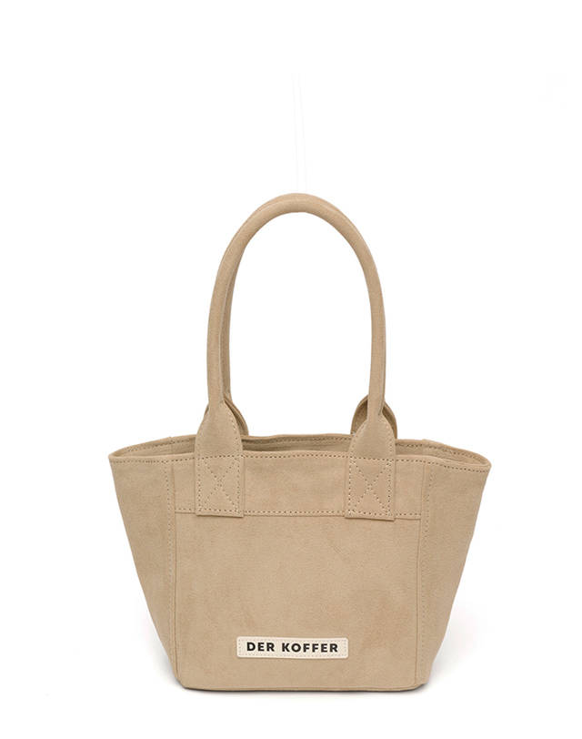 델코퍼 SHOPPER SUEDE [BEIGE]_MINI 착용컷