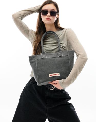SHOPPER VINTAGE [CHARCOAL]-MEDIUM