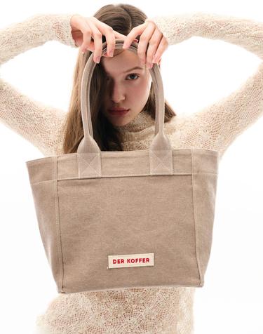 델코퍼 SHOPPER VINTAGE [BROWN]-MEDIUM
