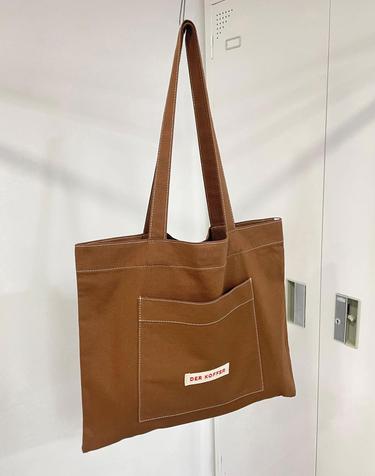 SHOPPER POCKET BAG [BROWN]