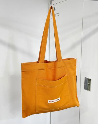 SHOPPER POCKET BAG [MUSTARD]
