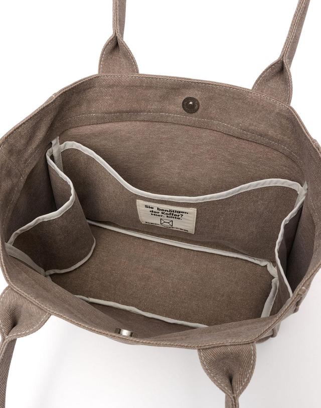 델코퍼 SHOPPER BOAT VINTAGE [BROWN] 착용컷