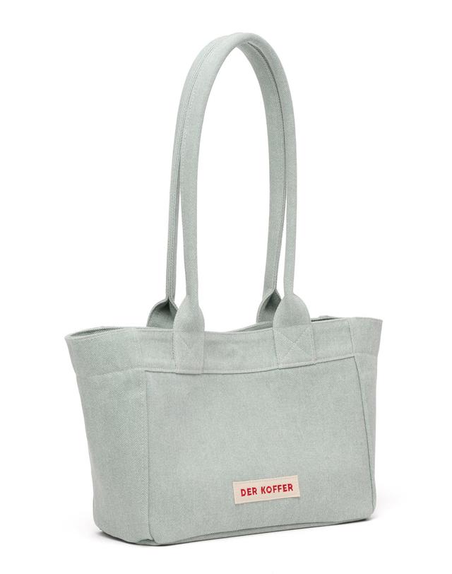 델코퍼 SHOPPER BOAT VINTAGE [GREEN] 착용컷