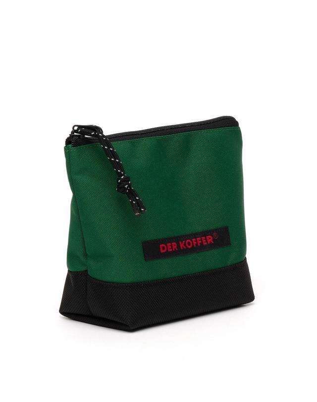 델코퍼 HARMONY POUCH (M-SIZE) [GREEN] 착용컷