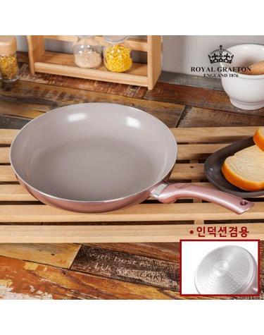 [로얄그래프톤] 로사 IH 세라믹 후라이팬 28cm