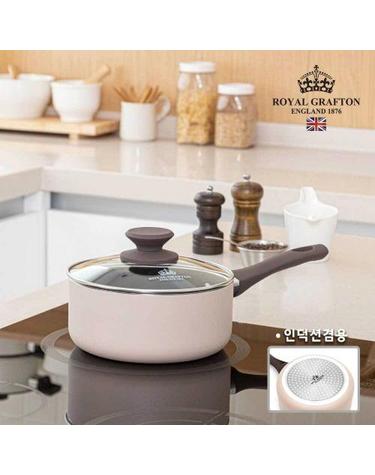 [로얄그래프톤] 크레마 IH 세라믹 편수냄비 18cm