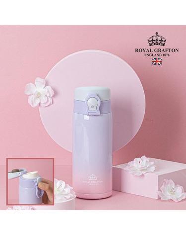 [로얄그래프톤] 보온보냉 원터치 텀블러 350ml (유니콘)