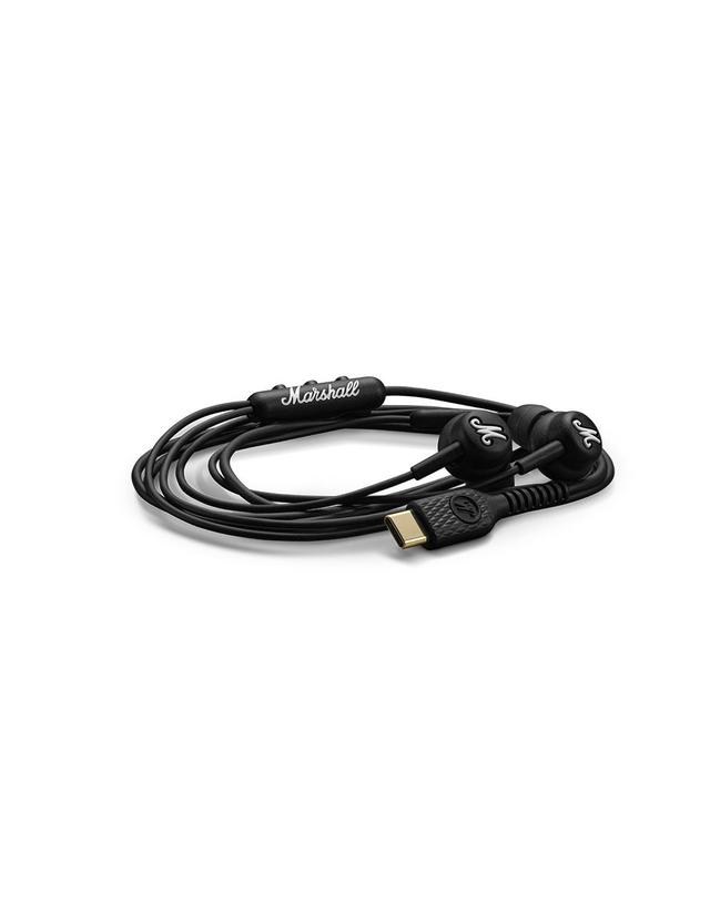 마샬 [임직원 전용] 마샬 MODE USB-C 모드 유선 이어폰 [정품보증서] 착용컷