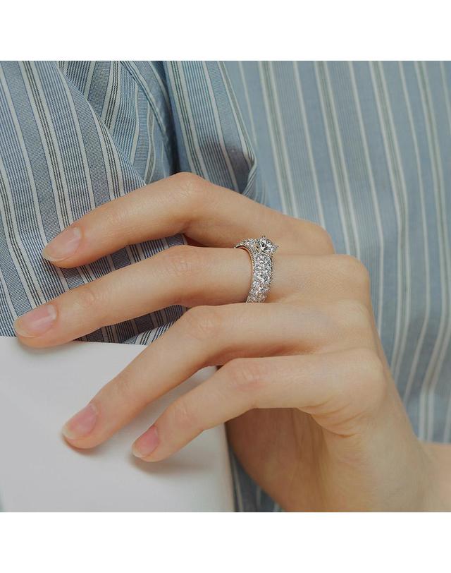 도로시 [도로시] 14k 18k 볼록돔 랩 다이아몬드 1캐럿 반지 착용컷