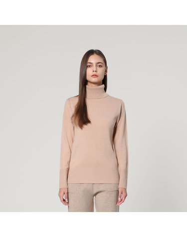터틀넥 베이직 풀오버 (UFJKTN34ES-L/BEIGE)