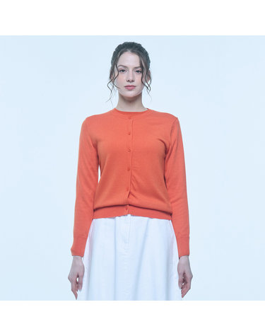 캐시미어 블렌디드 비키 가디건 (ZFKKCA10AN-ORANGE)