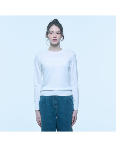 캐시미어 블렌디드 비키 풀오버 (ZFKKCN10BN-WHITE)