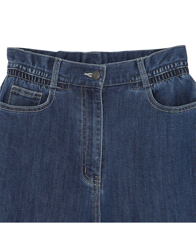 유닛 스트레이트 스트레치 이포모에아 데님팬츠 (UFKWBP38BN-DENIM) 착용컷
