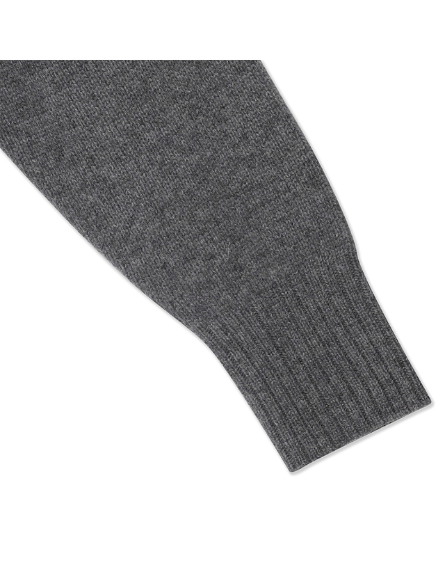유닛 캐시미어 중기장 릴리 가디건 (UFKKCA451C-M/GREY) 착용컷