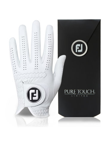 풋조이 PURE TOUCH 천연가죽 라운딩전용 남성 골프장갑