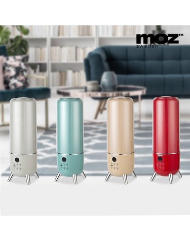 MOZ 모즈 6L 대용량 은나노 UV-LED 살균 리모컨 7단 습도 조절 가습기 DMH-720C 레드