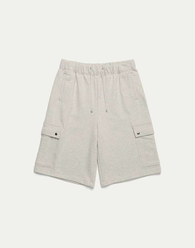 하우스 져지 카고 쇼츠 그레이 착용컷