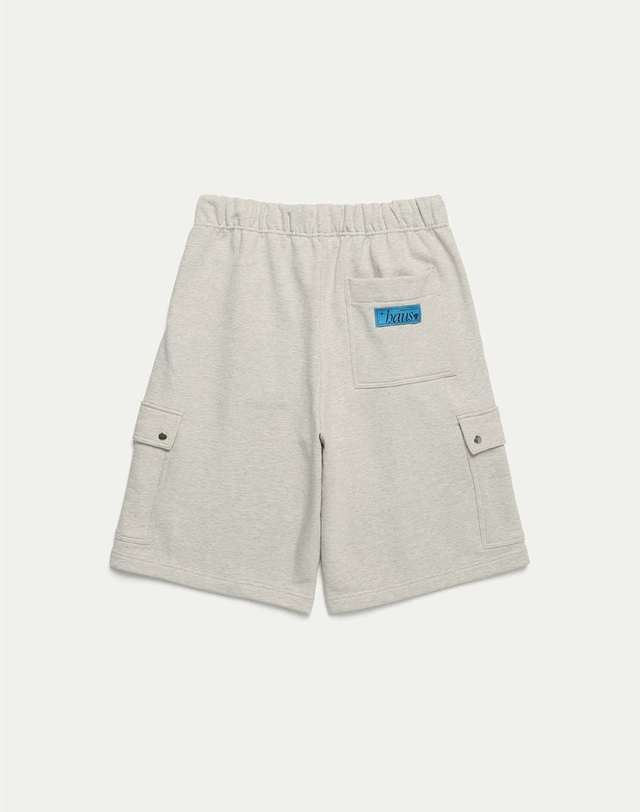 하우스 져지 카고 쇼츠 그레이 착용컷