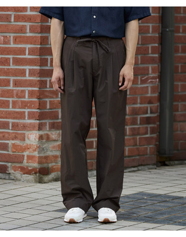 조일레 컴포트 밴딩 팬츠 브라운