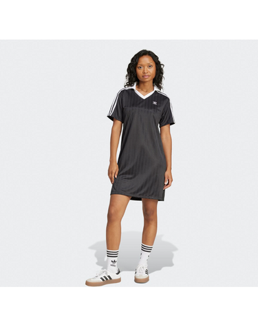 [갤러리아] [ADIDAS] 아디컬러 풋볼 자카드 브이넥 드레스 JD2599