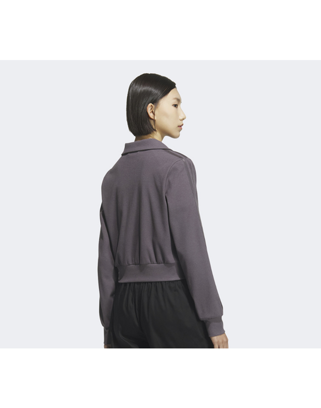에비씨마트 [갤러리아] [ADIDAS] 골조직 칼라 전장 지퍼 트랙 탑 RIB CLLAR FZ KB5446 착용컷