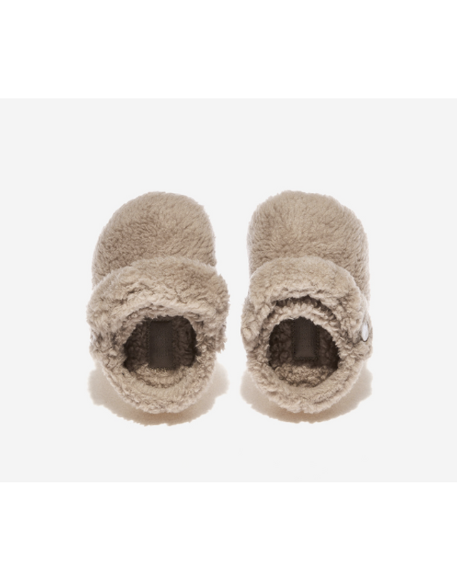 에비씨마트 [갤러리아] [CROCS]CLASSIC COZZZY SLIPPER T CRS210857MUSHROOM 착용컷