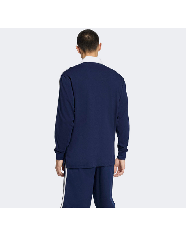 에비씨마트 [갤러리아] [ADIDAS] 3-스트라이프 럭비 롱 슬리브 폴로 3S PL KE3574 착용컷