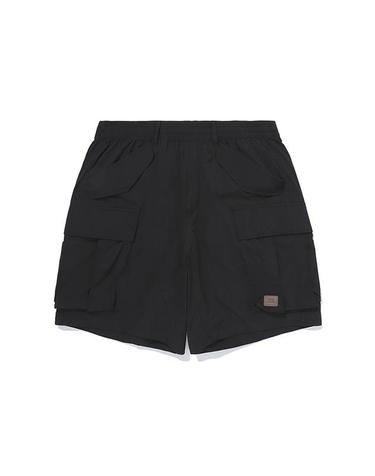 [재스퍼] 카고 포켓 숏팬츠_Black