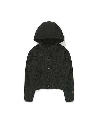 W 코아벨 윈드가디건_Charcoal
