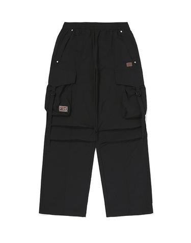 [루카스] 카고 유틸리티 팬츠_Black