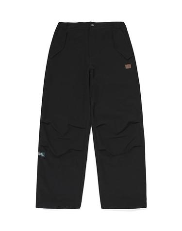 스트레치 브러쉬 릴렉스 팬츠_Black