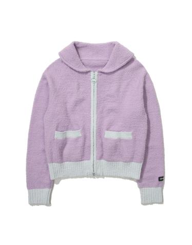 W 에코 버블 가디건_Lilac
