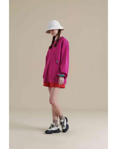 립스탑 우븐 맨투맨_Magenta