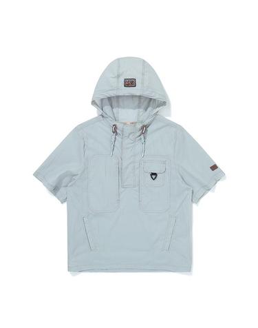 스티치 후디 아노락_Dark Mint
