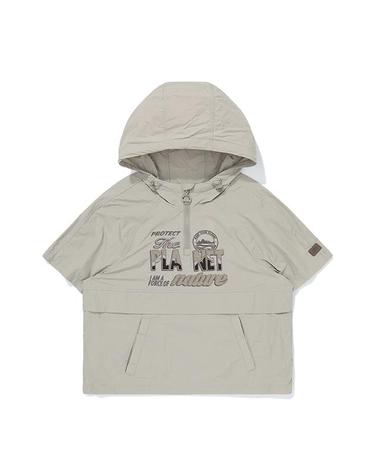 W 플래닛 자수 아노락_Cream