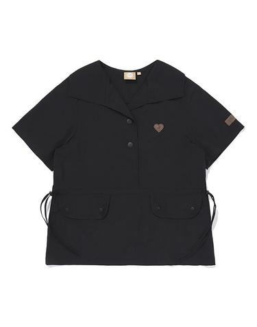 W 카라변형 아노락_Black