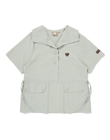 W 카라변형 아노락_Light Olive