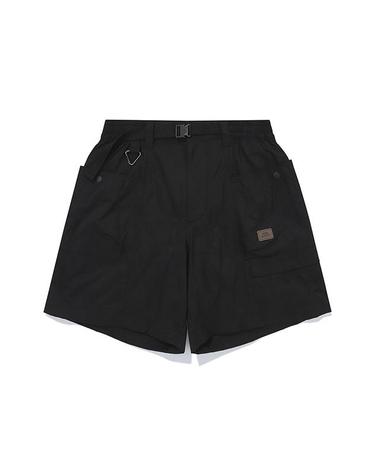 [카터] 유틸리티 숏팬츠_Black