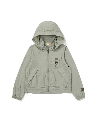 [루카스] W 후디 탈착 컨버터블 자켓_Olive