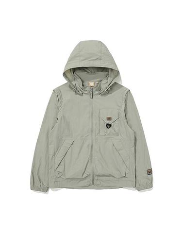 [루카스] 후디 탈착 컨버터블 자켓_Olive