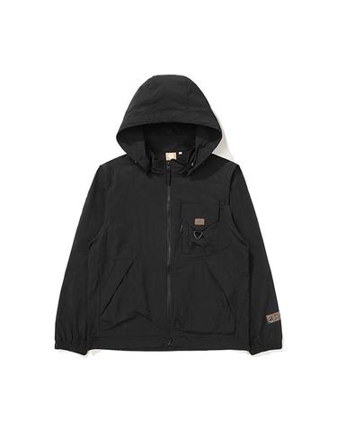 [루카스] 후디 탈착 컨버터블 자켓_Black
