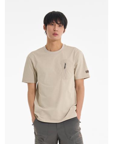 피넛 포켓티 베이지