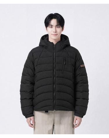 구벨 패커블 경량 구스 블랙