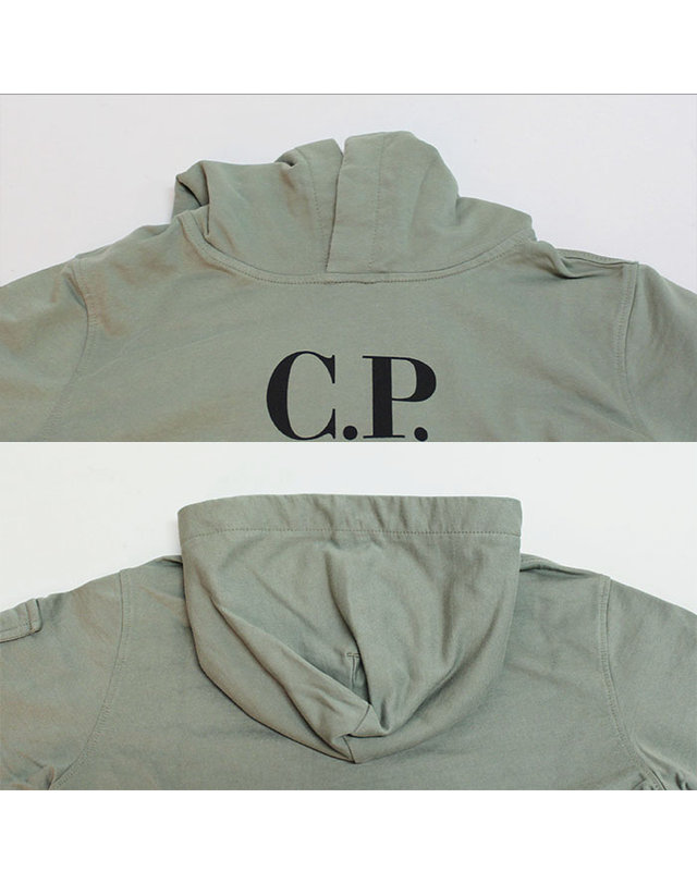 씨피 컴퍼니 시피 컴퍼니 CP컴퍼니 키즈 렌즈 후드티 16CKSS026C(CUF008) LCC02 627 착용컷