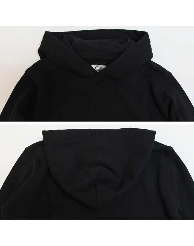 씨피 컴퍼니 시피 컴퍼니 CP컴퍼니 키즈 렌즈 후드티 16CKSS015B(CUF00A) LCA69 999 착용컷