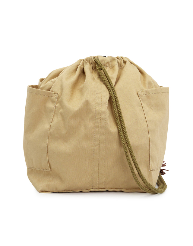 드래곤 디퓨전 26FW 드래곤디퓨전 [공식수입] 트리플 점프 이너백 CDS S BEIGE 8811 착용컷